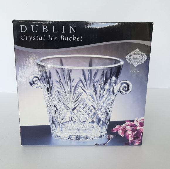 shannon crystal ice bucket